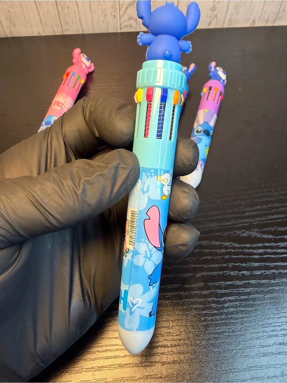 4Pcs Lilo And Stitch Character Multi-Color Retractable Pens for Kids